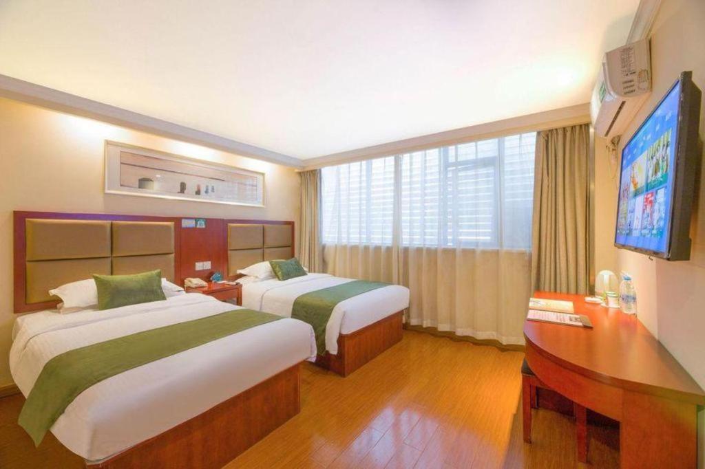 Greentree Inn Suzhou Guanqian Street Leqiao Metro Station Exterior foto